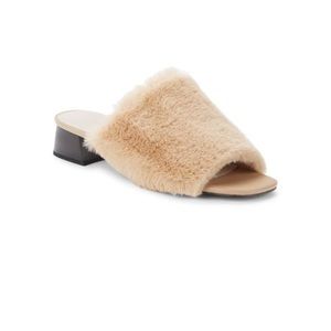 Sanctuary Faux Fur Sandal